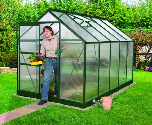 Vitavia Gewächshaus Venus 6200 HKP 4mm 6,2m², dunkelgrün
