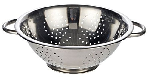 Unbekannt Passoire 23041-2 poignées - Diamètre de 28 cm - en Acier Inoxydable