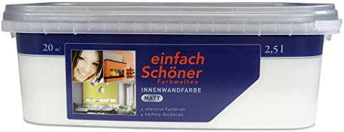 Wilckens Innenwandfarbe matt, 2,5 l, Edel Grau