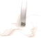 CaPiSo 10mm Organzaband Schleifenband Geschenkband Chiffonband Organza (Weiss, 50m)
