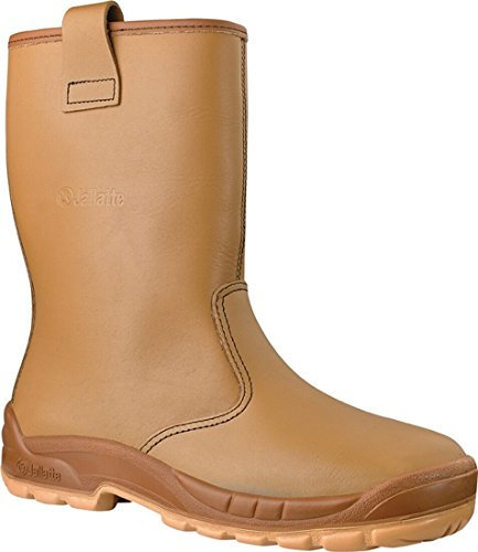 Jalartic SAS, J0257- Stivali di sicurezza in Pelle, imbottiti, Beige – 46