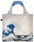 LOQI Museum Hokusai Einkaufstasche / Reisetasche Reise-Henkeltasche, 50 cm, Great Wave