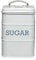 KitchenCraft Living Nostalgia Sugar Storage Canister, 11 x 17 cm, French Grey