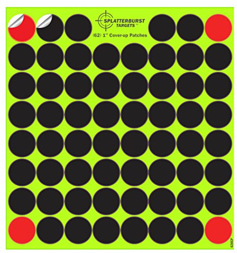 Splatterburst Targets 10 Pack - (620) 1 Self Adhesive Cover Up Patches - Made in the USA