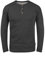 Indicode IDGifford Herren Longsleeve Langarmshirt Shirt mit Grandad-Ausschnitt Baumwollmischung Regular fit, Größe:M, Farbe:Charcoal Mix (915)