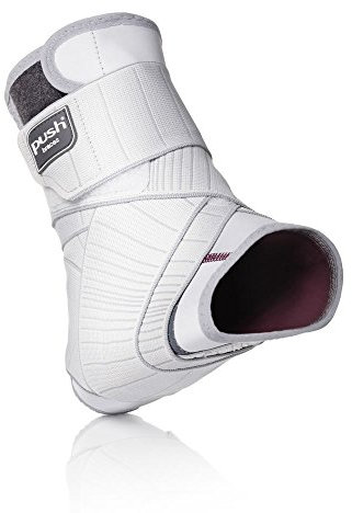 Push Med Knöchelbandage – verstellbar, Achillesstütze, bequem, Rehabilitation, Fersenverschluss, sicher und sicher für den Einsatz 5 links