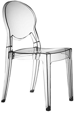 Scab Design Igloo Silla policarbonato diseño, 87x45x52 cm
