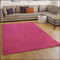 Paco Home Shaggy Hochflor Langflor Teppich Sky Einfarbig in Pink/Rosa/Fuchsia, Grösse:150 cm Quadrat