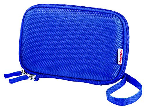 Hama | Étui de Protection pour Disque Dur avec Compartiments internes pour Disque Dur Externe jusqu'à 2,5 Bleu