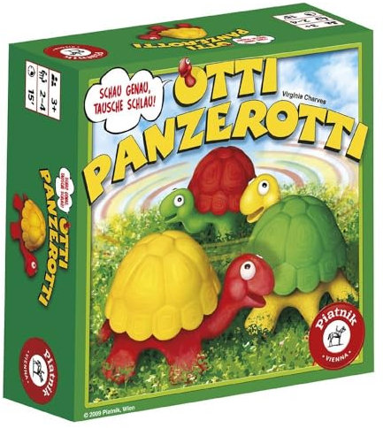 Piatnik Deutschland Otti Panzerotti (Kinderspiel): Schau genau, tausche schlau!, Grüne