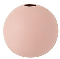 J-Line Vase Boule Ceramique Rose Pastel Medium