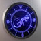 ADVPRO nc0414-b Gecko Lizard Display D?COR Bar Beer Neon Sign LED Wall Clock Uhr Leuchtuhr/Leuchtende Wanduhr