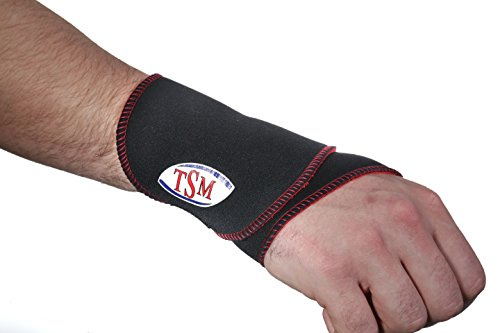 TSM Sportbandage Handgelenkgurt aktiv Plus, One Size, 2112-1, Schwarz