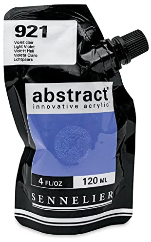 Sennelier Abstract Innovative Acrylic Artist Paint Pouch 120ml (921 Light Violet)