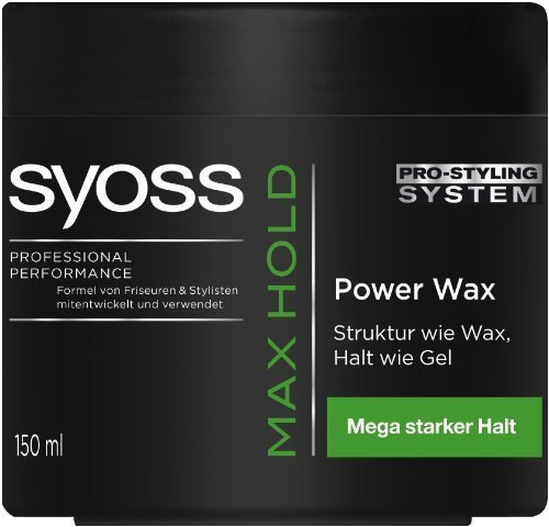 Syoss Max Hold Power Wax by Schwarzkopf
