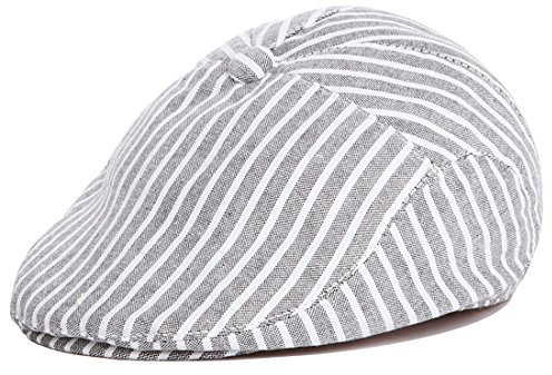 Kuyou Baby Kids Kapppe Hüte Kinder Baskenmütze Gatsby Schirmmütze (Schwarz)