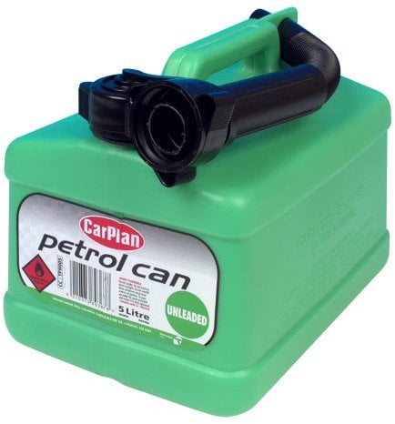 Bidon d'essence sans plomb CarPlan - Vert, 5 L