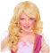 W WIDMANN MILANO Party Fashion B6291 - Kinderperücke Prinzessin, Blond, Karneval, Mottoparty