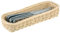 APS 40131 ECONOMIC Polypropylen Besteck Spender, Flechtwerk, Besteckkorb, Aufbewahrungskorb, 27 x 10 x 4, 5 cm, Beige