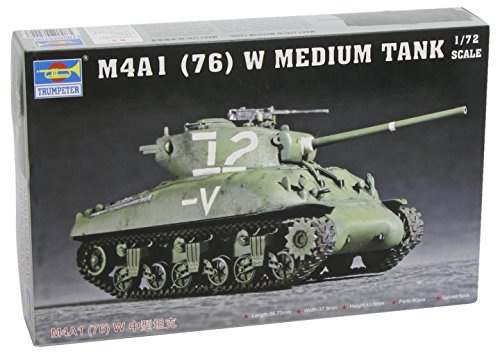 Trumpeter 1:72 - M4A1 (76W) Sherman Tank