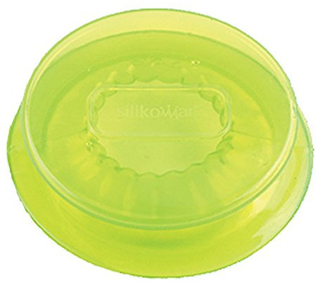 Silikomart | Silikondeckel CAPFLEX XL, Farbe Grün, Maße Durchmesser 105 mm, Elastisch und Spülmaschinenfest,