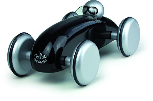 Vilac 2289 - Speedster, Macchinina Grande in Legno, Colore: Nero