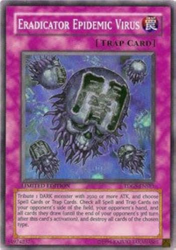 YU-GI-OH! - Eradicator Epidemic Virus (TDGS-ENSE1) - The Duelist Genesis - Limited Edition - Super Rare - Sammelkarte - 1 Stück