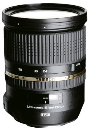 Tamron 24-70mm F/2,8 Weitwinkelobjektiv mit USD-Motor und Spritzwasserschutz für Sony schwarz