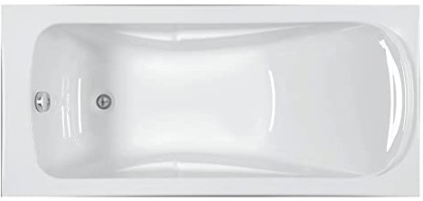 AQUARINE - Baignoire acrylique rectangulaire FORIA blanc 160x75 - R1540203