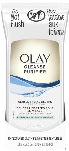 Olay Wet Cleansing Towelette, 30 Count