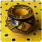 Marokkanischer Sturmaschenbecher Aschenbecher Keramik Windascher Ascher Orient Deko Color Gelb