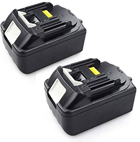 2X 18 V 5 Ah Batterie pour Makita bl1850 196672–8 Li-ION Batterias, Remplacer bl1840b BL1830 BL1815 5000mAh
