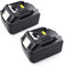 2X 18 V 5 Ah Batterie pour Makita bl1850 196672–8 Li-ION Batterias, remplacer bl1840b BL1830 BL1815 5000mAh