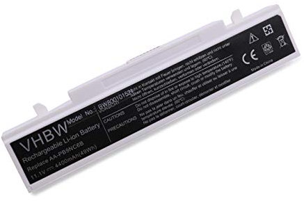 vhbw Batterie Compatible avec Samsung 300E5A, 300E5C, 300E7A, 300V4A, 305E7A, 355V5C, E151, E251, E257 Ordinateur Portable (4400mAh, 11,1V, Li-ION)