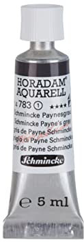 Schmincke – HORADAM® AQUARELL - feinste Künstler-Aquarellfarben, Schmincke Paynesgrau - 5 ml