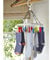 lakeland 16 Soft Grip Pegs Smalls Dryer – Hooks Over Washing Line Or Shower Rail Cushioned Peg Grips