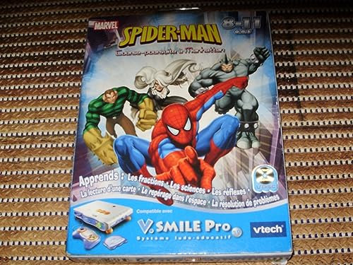 Vtech - Jeu éducatif - Jeu V.Smile - Pro Spiderman
