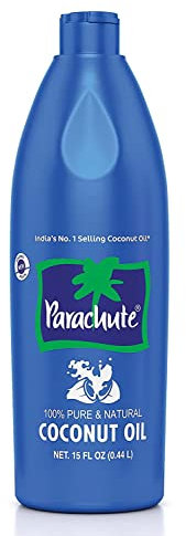 Parachute 100 % reines und natürliches unraffiniertes Kokosnussöl | Keine Chemikalien und zugesetzte Konservierungsstoffe | 200 ml