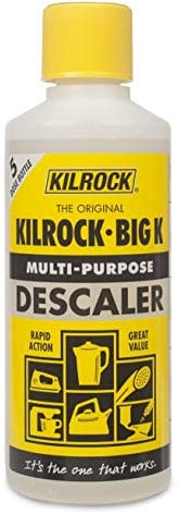 Kilrock Big K Multi-Purpose Descaler 6x400ml (30 Doses) - Limescale Descaling for Kettles, Shower Heads & Coffee Machines - Biodegradable and Phosphate Free - 100% Limecale Removal