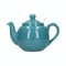 London Pottery Farmhouse Loose Leaf Teapot with Infuser, Ceramic, Aqua, 6 Cup (1.5 Litre)