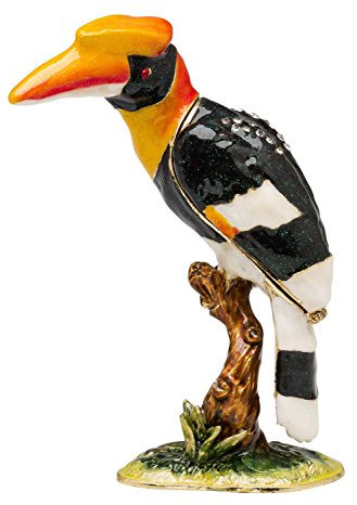 aubaho Tukan Pillendose Schmuckdose Dose Pillenbox Box Pille Figur Schatulle Pillbox