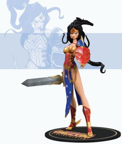 Ame-Comi: Wonder Woman Vinyl Statue by DC Direct