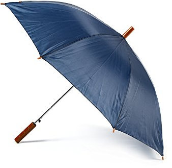 Jollybrolly Straight Stick Umbrella – Strong 8 Panel Winter Umbrella, Waterproof, Sun Protection, Wind Resistant, Large Canopy, Auto Open Feature