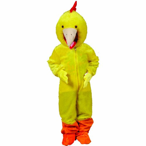 Dress Up America Lustiges gelbes Hühnerkostüm