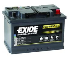 Batterie EXIDE EQUIPMENT ES650 12 V 56 AH 0 AMPS EN