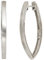 Jobo Damen-Creolen aus 925 Sterling Silber Spitz Oval