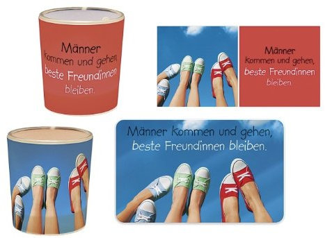 Frühstücksbrett Für Dich Freundinnen 23x14cm