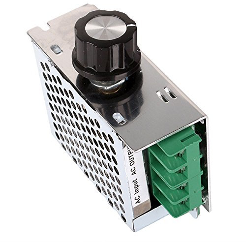 4000W 220V AC SCR Regolatore di Tensione Dimmer Motore Elettrico Regolatore di Velocità Termostato