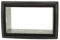 tomzz Audio 2445-036 Doble DIN Radio Panel Conjunto Compatible con Renault Megane II Scenic II año 2005-2009 Negro con Kit de instalación