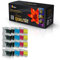 123Color 20x Tintenpatronen kompatibel für Brother LC970 LC1000 MFC 235C MFC 240C MFC 260C MFC 465CN MFC 660CN MFC 665CW MFC 680CN MFC 685CW MFC 845CW - Sparpack - Büro Office Serie